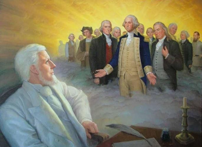 Eminent Spirits Appear to Wilford Woodruff, Joseph Smith Foundation